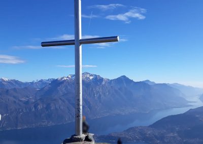 Monte di Tremezzo e Monte Crocione da Alpe di Colonno (Como)
