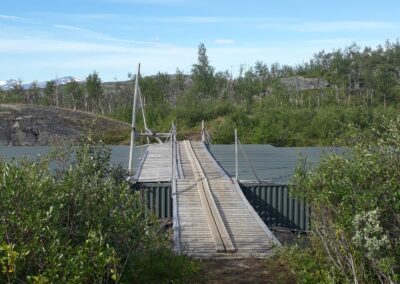 Escursione al Lago Trollsjön nella valle Kärkevagge Abisko