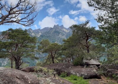 Parco Marmitte Giganti Cascate Acquafraggia escursione anello Chiavenna