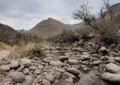 Escursione hiking cascata Holomo waterfall Ts’ehlanyane National Park Maliba Lesotho