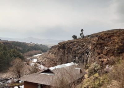 Hiking escursione cascate Maletsunyane waterfalls Semonkong Lesotho