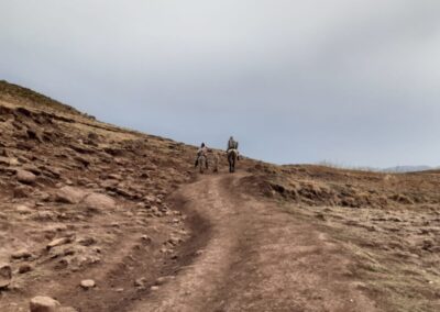 Hiking escursione cascate Maletsunyane waterfalls Semonkong Lesotho