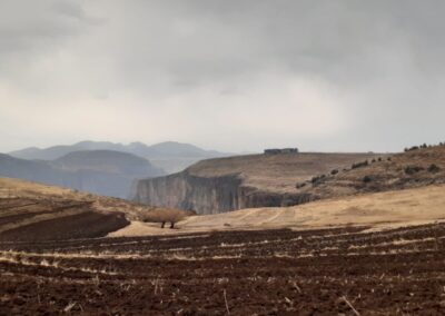 Hiking escursione cascate Maletsunyane waterfalls Semonkong Lesotho