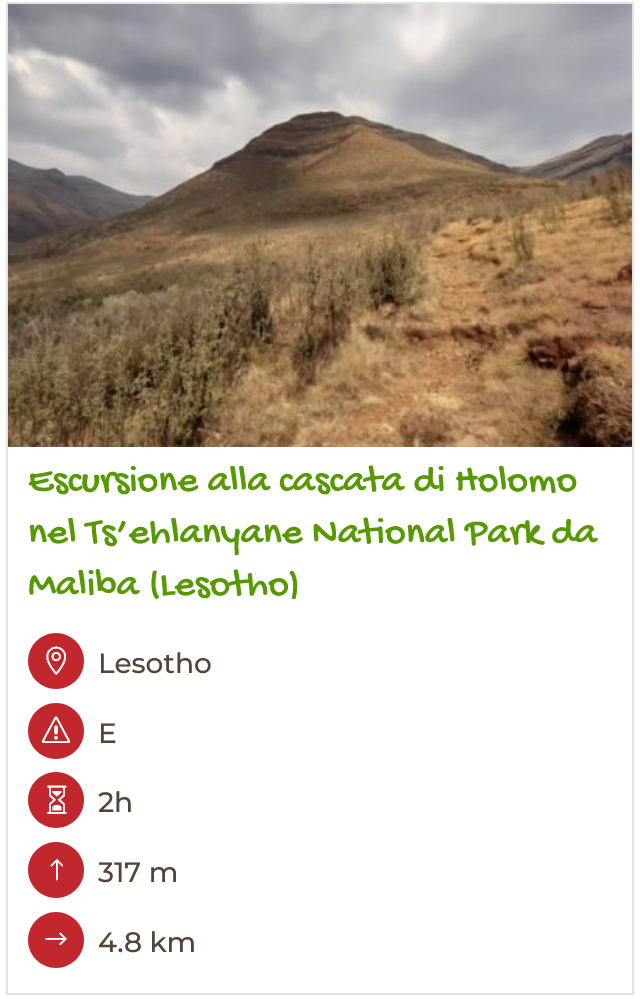 lesotho hiking maliba
