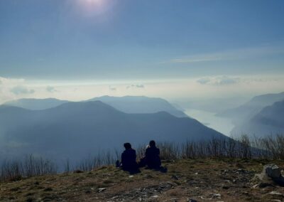 escursione monte san primo da piano rancio